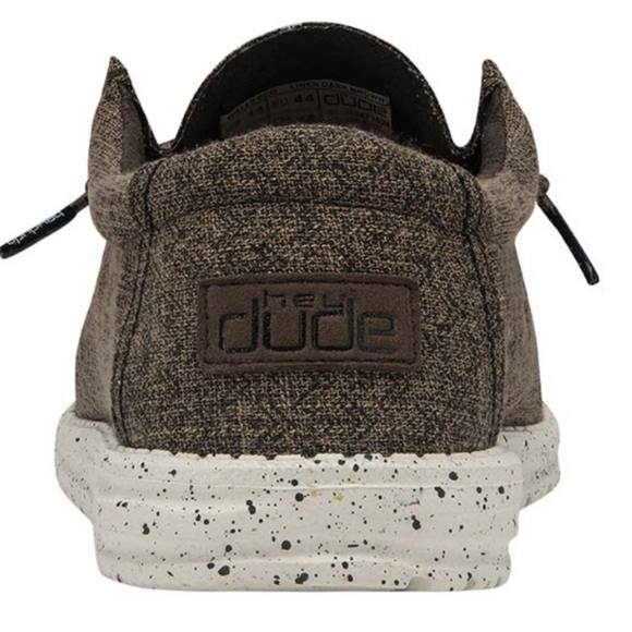 HEY DUDE WALLY ECO DARK BROWN - Picture 6 of 6